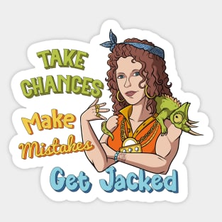 Miss Frizzle Sticker